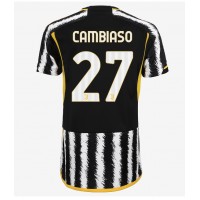 Dámy Fotbalový dres Juventus Andrea Cambiaso #27 2023-24 Domácí Krátký Rukáv